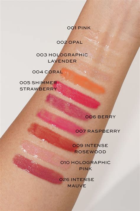 dior afterglow lip balm|dior lip gloss color chart.